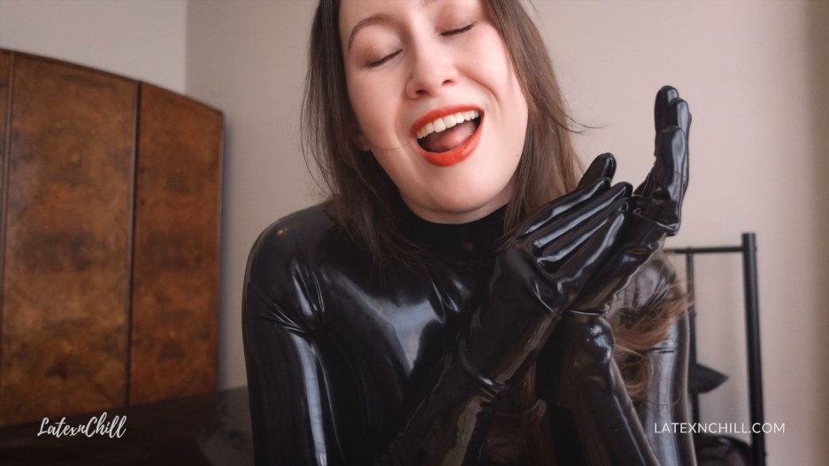 LATEXnCHILL - Gag on my Gloves -Handpicked Jerk-Off Instruction